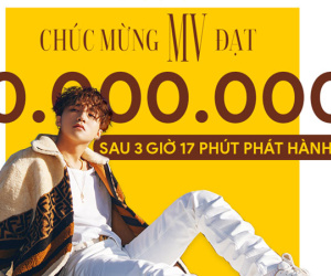 Với MV 'Hãy Trao Cho Anh', Sơn Tùng M-TP phá kỉ lục 10 triệu view của chính mình trong thời gian bao lâu?