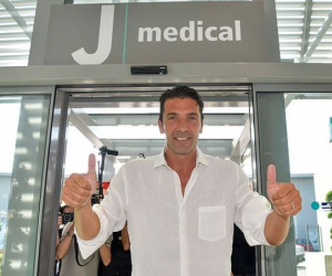 Buffon tiến hành kiểm tra y tế tại Juventus