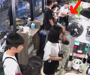 Thấy bạn 'cầm nhầm' cáp sạc 300k ở quán trà sữa, nhóm thanh niên vẫn thản nhiên cười đùa vui vẻ