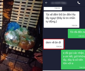 Lại chuyện 'bom hàng': Thanh niên đặt hơn chục suất bún, mỳ trị giá 500k rồi nhắn shipper 'đem về ăn đi' khiến dân mạng bức xúc