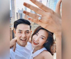 HOT: Đông Nhi khoe nhẫn kim cưỡng cực khủng, hạnh phúc nhận lời cầu hôn của Ông Cao Thắng sau 10 năm yêu nhau