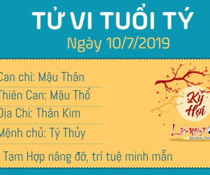 Tử vi thứ 4 ngày 10/7/2019 của 12 con giáp: Dậu sự nghiệp thuận lợi, Hợi bị tiểu nhân quấy phá