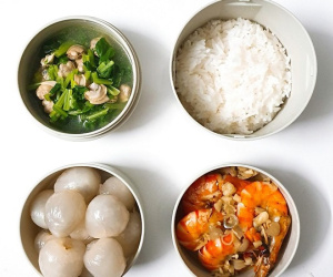 Chỉ với 50k đồng, cô gái trẻ làm ra hàng loạt bữa cơm trưa siêu tinh tế để chồng mang đi làm mỗi ngày