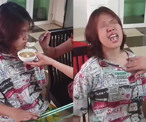 Lớp 9 vẫn để mẹ đút cơm, cô gái bỗng trở thành 'hố đựng gạch' của cư dân mạng