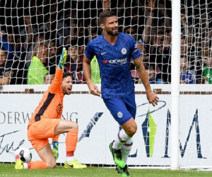 Giroud lập cú đúp, Lampard có thắng lợi đầu tay cùng Chelsea