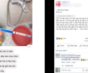 Mới quen 2 tuần bạn gái đã gửi que thử thai 2 vạch, chàng trai cầu cứu dân mạng liền nhận được câu hỏi bất ngờ