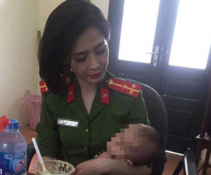 Hà Nội: Mâu thuẫn chuyện gia đình, bố bế con gái 7 tháng tuổi định nhảy cầu Nhật Tân tự tử