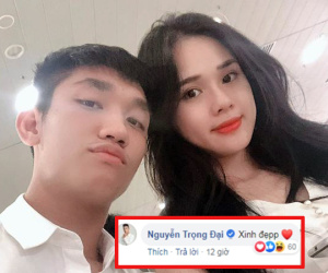 Vướng tin đồn chia tay Huyền Trang vì đi thi hoa hậu quá nhiều, Trọng Đại liền bình luận một câu 'thảo mai' xoay ngược tình huống
