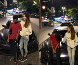 Cư dân mạng 'ném đá' bé trai chụp ảnh bên siêu xe người lạ và phản ứng gây sốc của chủ xe