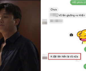 Phẫn nộ vì thấy cảnh Vũ lên giường với Nhã, mẹ trẻ đổi luôn tên con trai, dân mạng biết chuyện liền đề nghị đổi luôn thành tên này