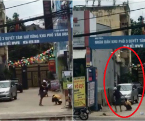 Bị bạn trai đánh đập dã man ngay trên phố, cô gái lại nhận nhiều chỉ trích vì điều này
