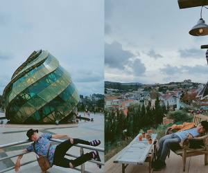 Đang vi vu Đà Lạt thì buổn ngủ, thanh niên có ngay bộ ảnh 'Vật vờ ở Đà Lạt' cực chất!