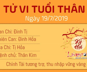 Tử vi thứ 6 ngày 19/7/2019 của 12 con giáp: Dậu phát tài, Tý bị tiểu nhân vây hãm