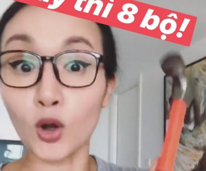 Giang Ơi cầm búa dằn mặt 'Tuesday' chưa đủ còn tranh thủ 'đá xéo' qua cả drama thay 8 bộ đồ của Khánh Linh