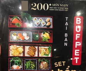 Đi 4 người nhưng chỉ trả tiền 2 suất buffet, mẹ trẻ Hà Nội bị nhà hàng sushi tố ngược rằng 'lách luật' để cho con ăn ké?