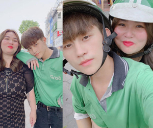 Chuyện tình 'đôi đũa lệch': Khoe ảnh ngọt ngào bên người yêu mập mạp, hot boy Grab bị bóc mẽ là 'sống ảo'