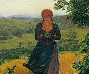 Sự thật về bức tranh cô gái cắm mặt vào điện thoại vào năm 1850 gây xôn xao: Có hay không giả thiết xuyên không?