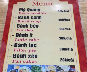 Quán ăn siêu hài hước khi nhờ chị Google dịch menu từ Việt sang Anh, chấp hết mọi trình độ hiểu 'nem is gone' là món gì!