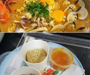 Xem ảnh minh họa xong tới mua phần lẩu 290k tại Hà Nội, khách 'tái mặt' không dám tin vì sao khác quá xa!