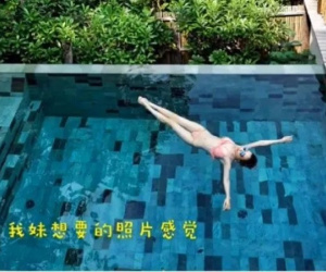 Chụp ảnh bể bơi sang chảnh, cô nàng khiến dân mạng cười lăn lóc vì tưởng tượng và ngoài đời khác nhau 'một trời một vực'