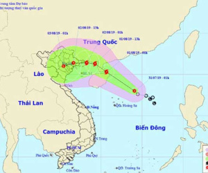 Ngày mai áp thấp nhiệt đới mạnh lên thành bão số 3, đổ bộ trực tiếp từ Quảng Ninh đến Nam Định