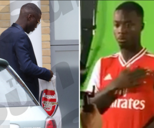 Lộ ảnh Nicolas Pepe trong màu áo Arsenal, bom tấn kỷ lục chuẩn bị được kích hoạt