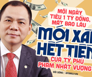 Forbes vừa định lại khối tài sản của tỷ phú Phạm Nhật Vượng, dân mạng hốt hoảng khi thử phép tính bao lâu mới xài hết tiền?