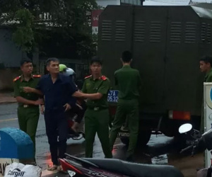 Thực nghiệm hiện trường vụ ông chủ hiếp dâm người giúp việc