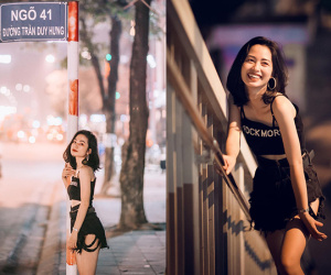 Chụp ảnh sexy trên phố Trần Duy Hưng, cô gái 'đỏ mặt' vì nhận loạt tin nhắn nhạy cảm
