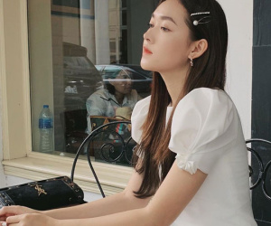 Nàng Á hậu được ví là 'bản sao của Hà Tăng': Style chỉ toàn màu đen - trắng nhưng sang chảnh như tiểu thư nhà 'trâm anh thế phiệt'