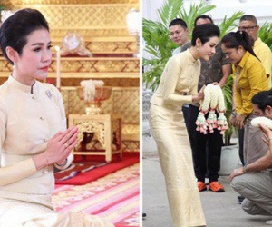 Hoàng quý phi Thái Lan thực hiện nhiệm vụ hoàng gia đầu tiên trên cương vị mới với phong thái gây ngỡ ngàng