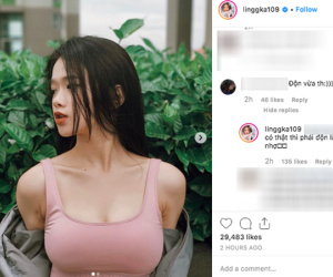 Khoe vòng 1 đẫy đà rồi bị xách mé là 'độn vừa thôi', Linh Ka đáp trả 'căng cực'