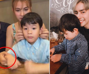 Xôn xao đoạn clip Thu Thủy bịt miệng con trai riêng khi nghe con khóc lóc nói: Ba đánh con
