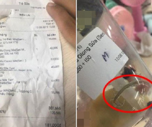 Được topping 'rết nguyên con' khi gọi trà sữa ở thương hiệu nổi tiếng, khách hàng ngã ngửa với bình luận của dân mạng