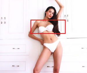 Hoa hậu Phạm Hương diện bikini khoe eo con kiến sau tin sinh con tại Mỹ, nhưng vòng 1 'bên đầy bên vơi' lại gây chú ý