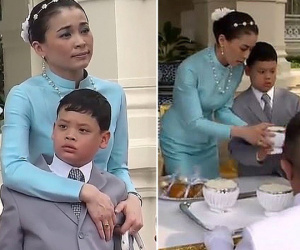 Hoàng hậu Thái Lan trở thành mẹ kế được dân chúng ngưỡng mộ bởi một loạt hành động đầy yêu thương với Hoàng tử nhỏ bị thiếu thốn tình cảm