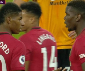 Rashford phản ứng thế nào khi Pogba đá hỏng phạt đền?