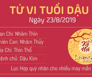 Tử vi thứ 6 ngày 23/8/2019 của 12 con giáp: Sửu thăng tiến, Tý hao tài