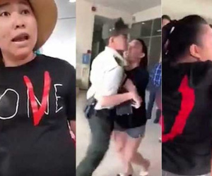 Chính thức tạm đình chỉ công tác 30 ngày với nữ Đại úy CA Đống Đa lăng mạ nhân viên hàng không