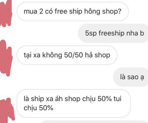 Kì kèo tiền ship với chủ shop, khách hàng nhận được câu trả lời nhẹ nhàng mà 'đắng ngắt', dân mạng lại hả hê tán thưởng