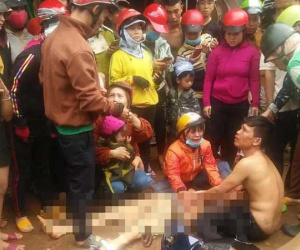 Hàng trăm người vây xe CSGT vì cho rằng truy đuổi gây tai nạn