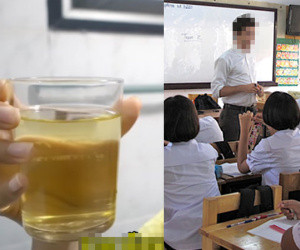 Thầy giáo Thái Lan lén pha nước tiểu của mình giả làm "nước thánh" rồi ép 30 học sinh uống để... chữa bệnh