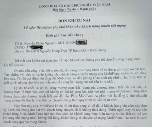 Mobifone dính bao nhiêu phốt bị người tiêu dùng tố, thất vọng?
