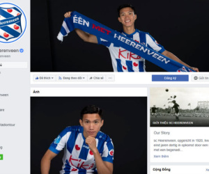 Sau màn ra mắt, Heerenveen dành vinh dự lớn cho Đoàn Văn Hậu
