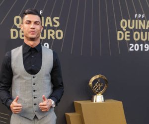 Ronaldo lần thứ 10 ẵm giải cầu thủ hay nhất Bồ Đào Nha