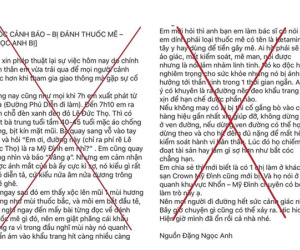 Hà Nội: Thực hư thông tin dùng Ketamin làm thuốc mê để cướp tài sản