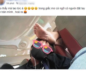 Ngủ quên trên xe khách, chàng trai mơ màng tưởng có ai đặt tay lên trán nhưng không ngờ sự thật lại như thế này