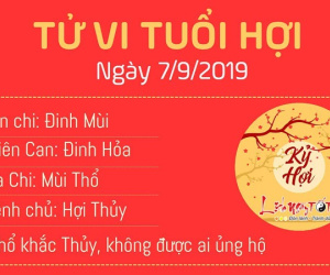 Tử vi thứ 7 ngày 7/9/2019 của 12 con giáp: Ngọ phát tài, Thìn bị Thương Quan giáng họa