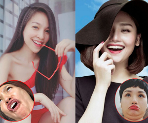 'Hết hồn' với những khoảnh khắc mỹ nhân Việt tự 'dìm hàng' trên trang cá nhân
