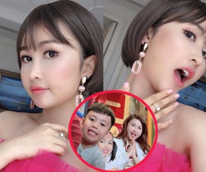 Phản ứng mới nhất của vợ Minh Nhựa khi bị tố chôm ảnh của nữ blogger nổi tiếng